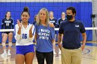 Volleyball Senior Day  Wheaton Women's Volleyball Senior Day. - Photo by Keith Nordstrom : Wheaton, Volleyball Senior Day